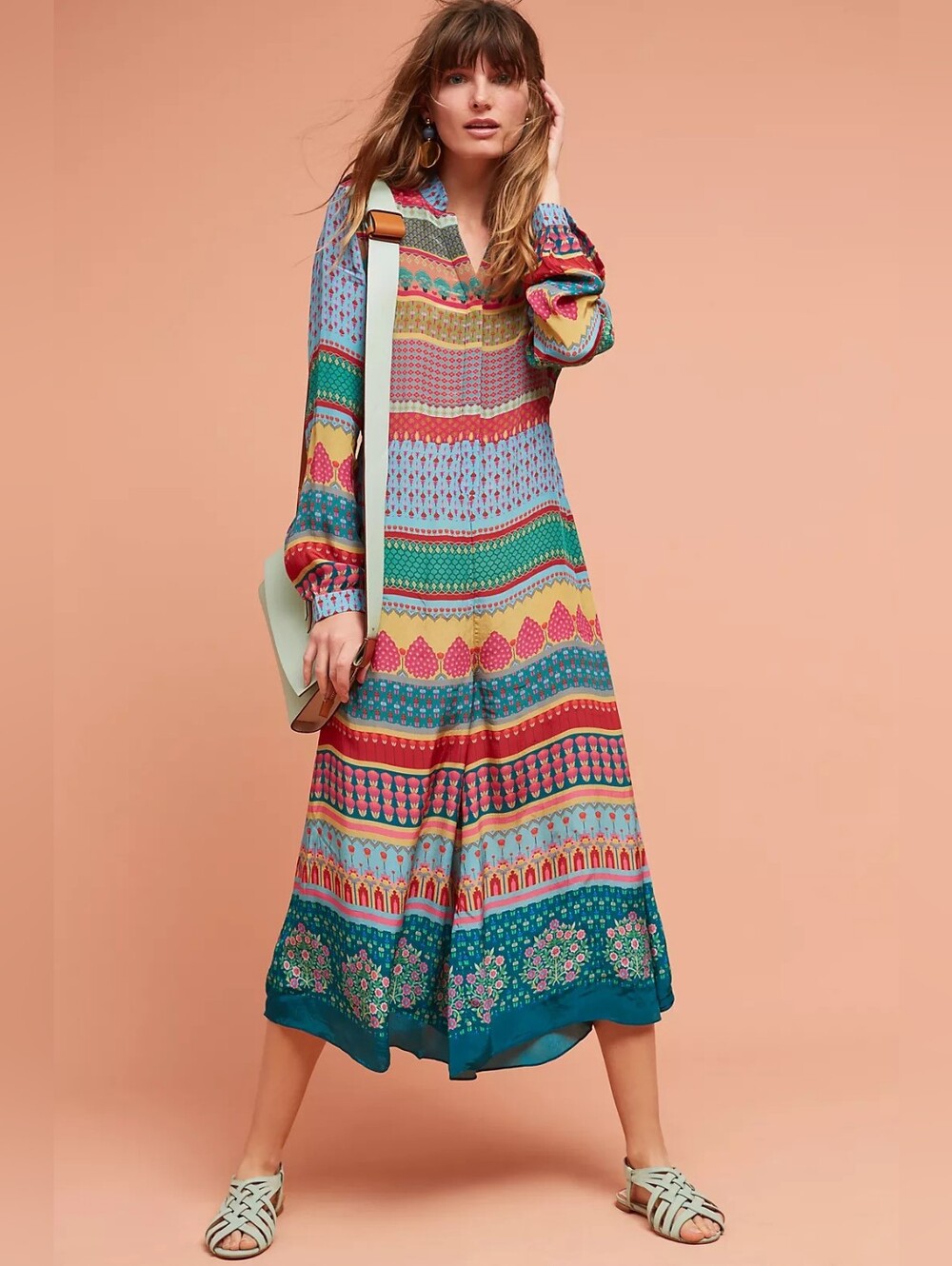 Anthropologie Multicolor Abani  Jumpsuit By Siddhartha Bansal - Size 8